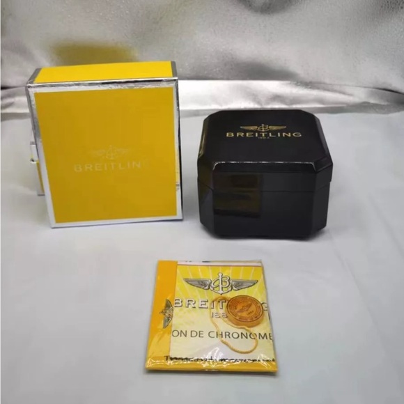 Empty Watch Storage Box Case Booklet & Cert. EMPTY BOX ONLY! - Picture 3 of 9